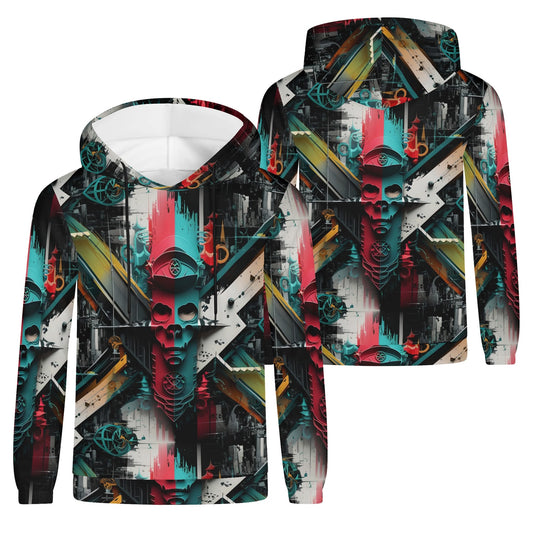 Urban Alchemy – Unisex Hoodie - Where Futuristic Design Meets Skater Vibes