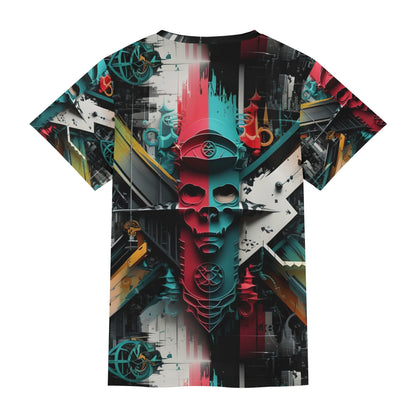 Urban Alchemy – Unisex T-Shirt - Where Urban Edge Meets Futuristic Art