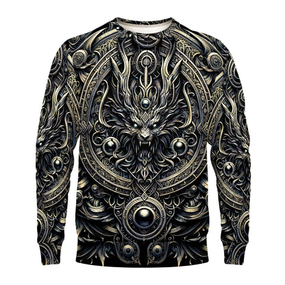 Veilborn Guardian – Cotton Terry Sweatshirt | Loud and Lethal