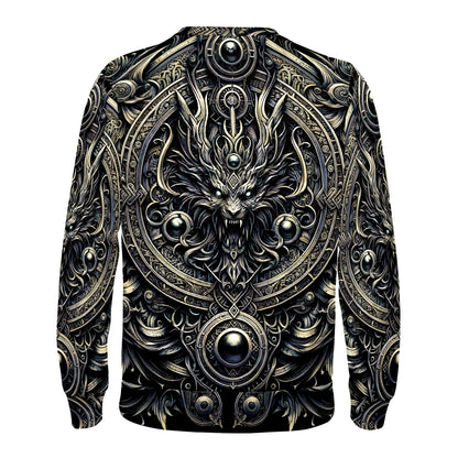Veilborn Guardian – Cotton Terry Sweatshirt | Loud and Lethal
