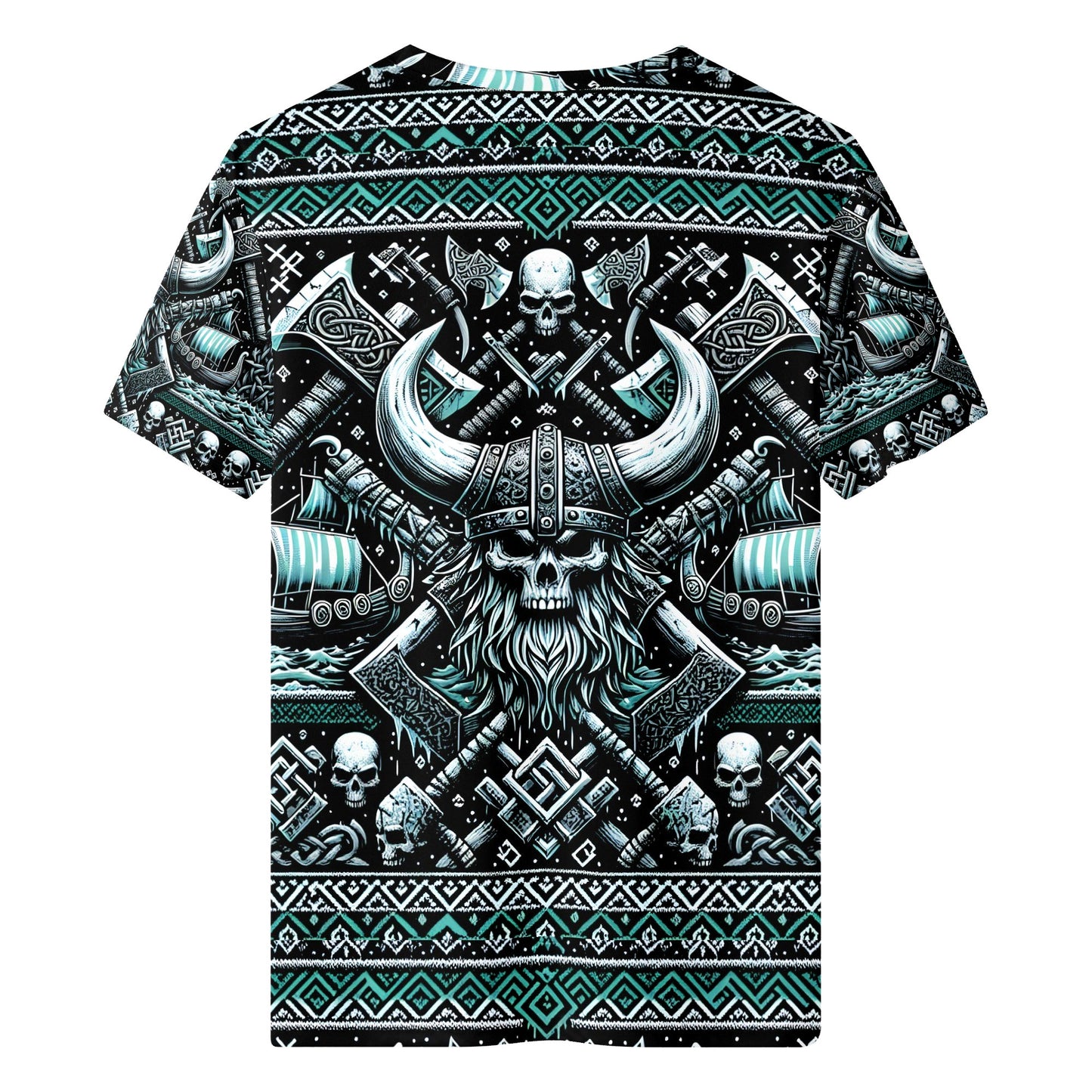 Viking Shadows Lycra Christmas T-Shirt