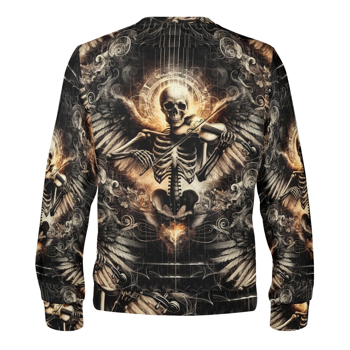 Violin Virtuoso – Unisex Sweater - A Symphony of Darkness & Light