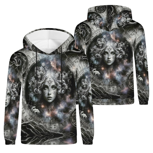 Zodiac Collection - Virgo Poly French Terry Hoodie