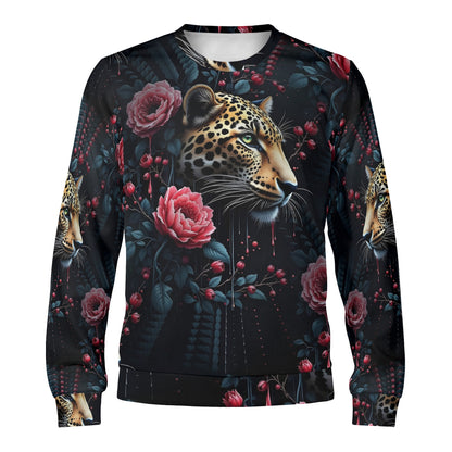 Wild Beauty – Unisex Sweater  Fierce Elegance Meets Bold Rebellion