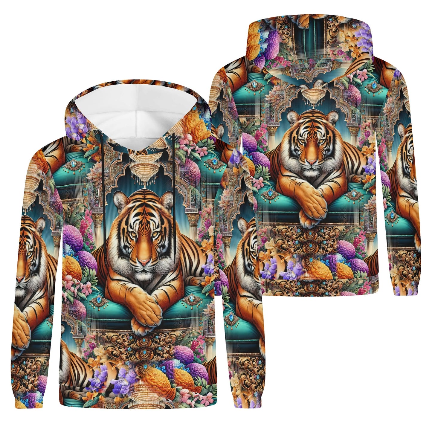 Wild Couture – Unisex Hoodie: Where Elegance Meets Rebellion