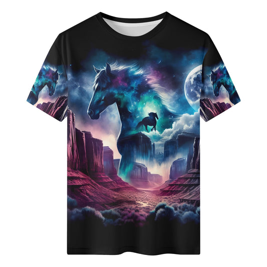Wild West Wanderer Organic Cotton Kids T-Shirt – Loud and Lethal