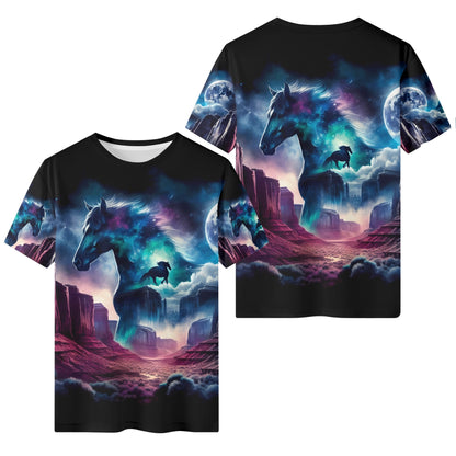 Wild West Wanderer 100 Cotton Kids T-Shirt – Loud and Lethal