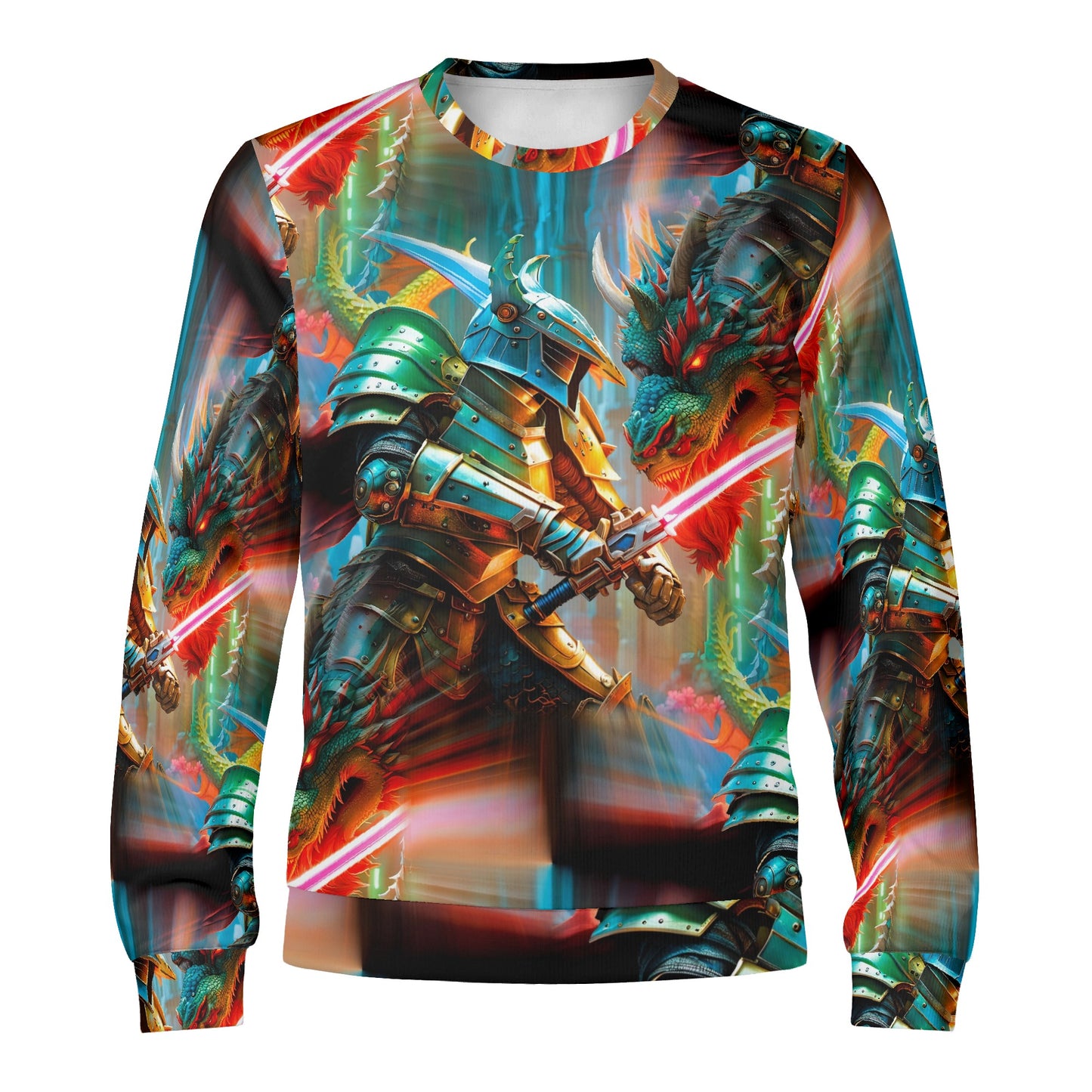 The Dragon’s Bane – Unisex Sweater: Unleash the Warrior Within